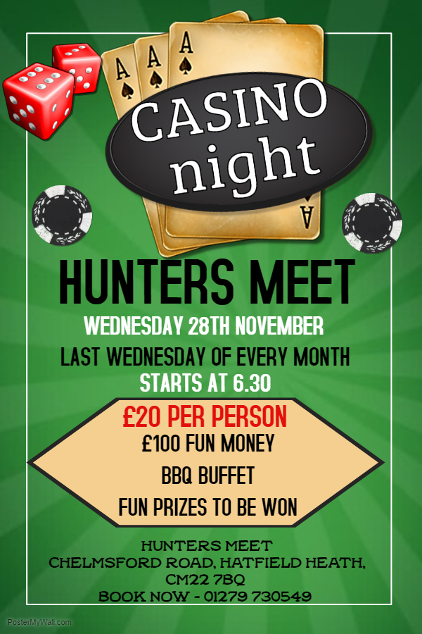 FUN CASINO NIGHT!
